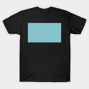 COVID 19 Pattern Teal T-Shirt